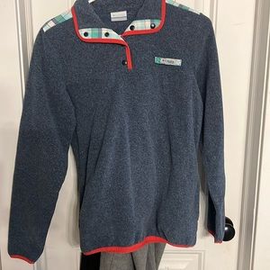 Columbia fleece pull over